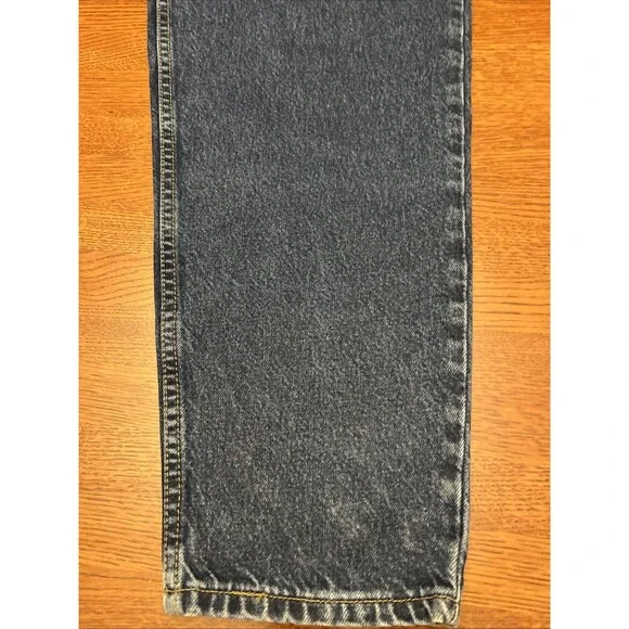 Levi's 550 Jeans Size 24L Plus Hi Rise Relaxed Tapered Blue 100% Cotton - Picture 3 of 11